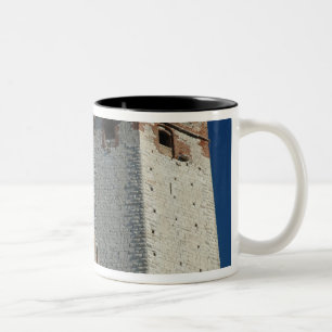 Taza Bicolor Italia, Malcesine, Lago de Garda, Castillo Scalige
