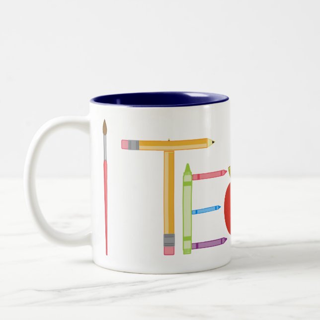 Taza Bicolor iTeach (Izquierda)