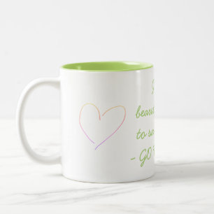 Taza Bicolor It's a beautiful day to save de en vivo y en