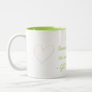Taza Bicolor It's a beautiful day to save de en vivo y en