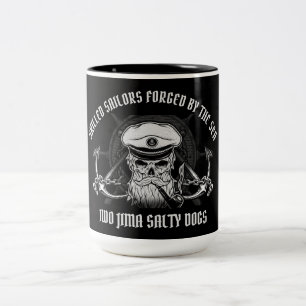 TAZA BICOLOR IWO JIMA HABILITABA A LOS SALARIOS / PERROS SALTOS