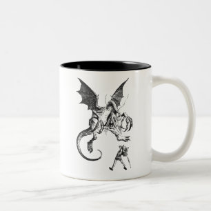 Taza Bicolor Jabberwocky