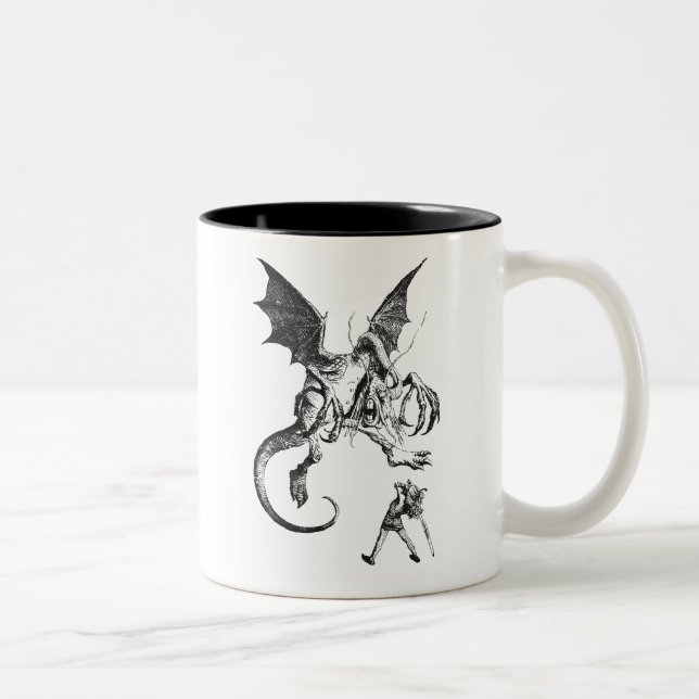 Taza Bicolor Jabberwocky (Derecha)
