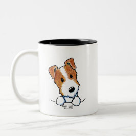 Taza Bicolor Jack Russell
