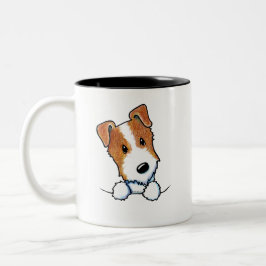 Taza Bicolor Jack Russell Puppy
