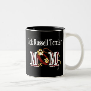 Taza Bicolor Jack Russell Terrier Mom Mug