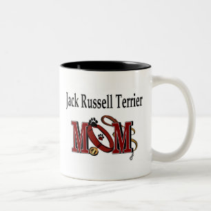 Taza Bicolor Jack Russell Terrier Mom Mug