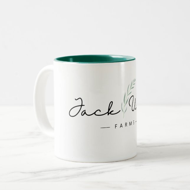 Taza Bicolor Jack Willow Mug (Anverso izquierdo)