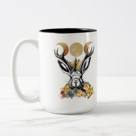 Taza Bicolor Jackalope Mood Goddess Mug