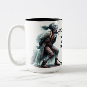 Taza Bicolor Jacob Marley -Un Navidad Carol Coffee Mug