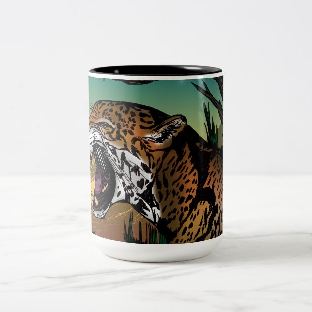 Taza Bicolor Jaguar (Centro)