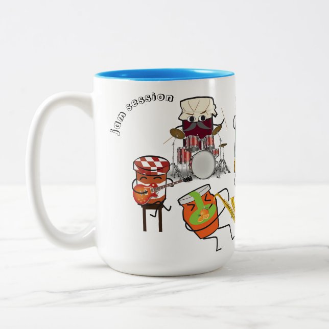 Taza Bicolor Jam Session Mug (Izquierda)
