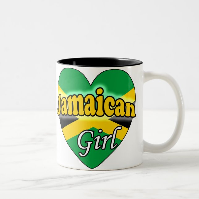 Taza Bicolor Jamaican Girl (Derecha)