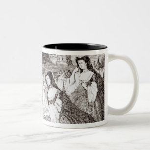Taza Bicolor James Quin como Coriolanus