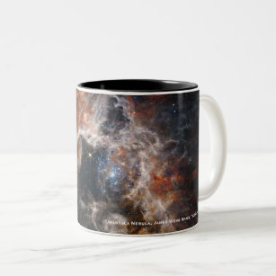 Taza Bicolor James Webb Tarantula Nebula Hi-Res Imagen 2022