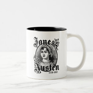 Taza Bicolor Jane Austen