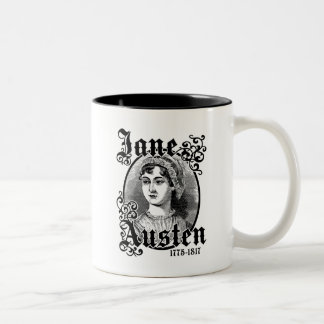 Taza Bicolor Jane Austen