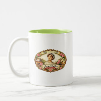 Taza Bicolor Jane Austen Fan club