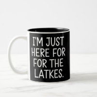 Janucá Estoy Aquí Solo Por Las Latkes Judías
