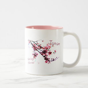Taza Bicolor Japón salta eterno