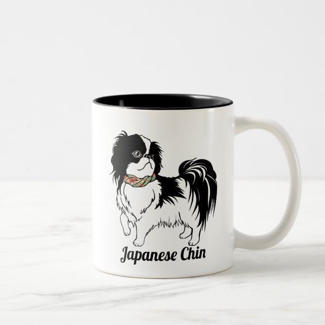 Taza Bicolor Japonés Chin su texto (Derecha)