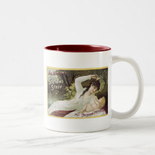 Taza Bicolor Jarabe calmante de señora Winslow, para los niño