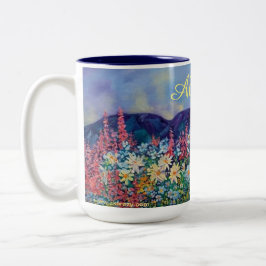 Taza Bicolor Jardín de Alaskan Tisha