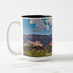 Taza Bicolor Jardín de los Dioses