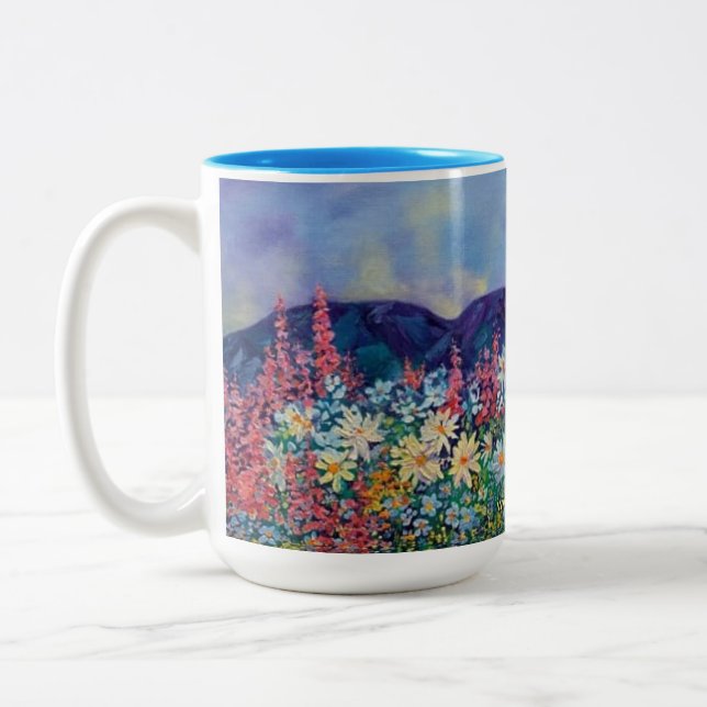 Taza Bicolor Jardín de Tisha (Izquierda)