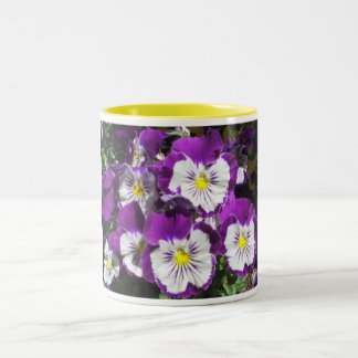 Taza Bicolor Jardín del pensamiento