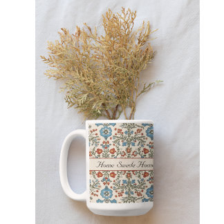 Taza Bicolor Jardín noruego, personalizado