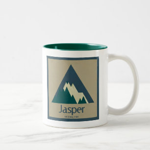 Taza Bicolor Jasper Parque Nacional Rústico