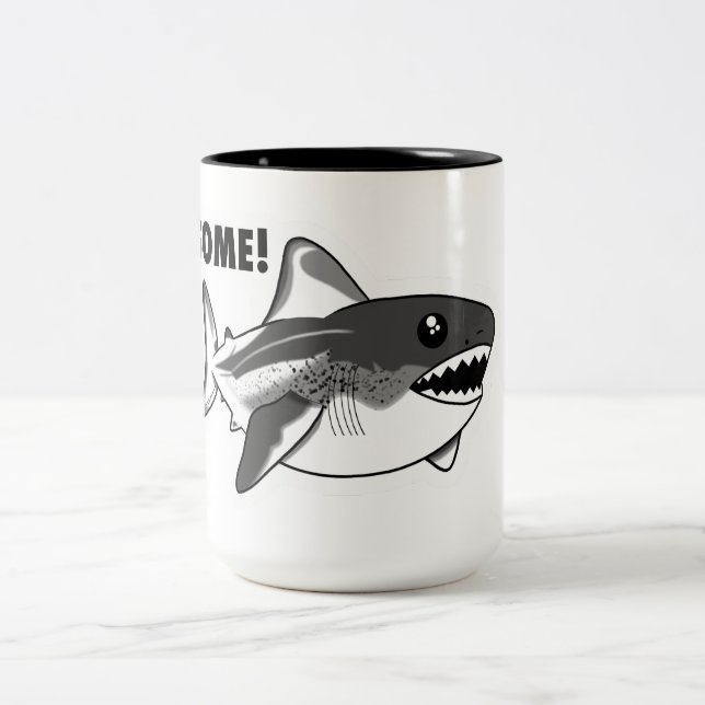 Taza Bicolor Jawsome Mug (Centro)