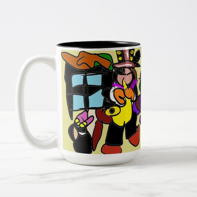 Taza Bicolor Jazz Autumn (Izquierda)