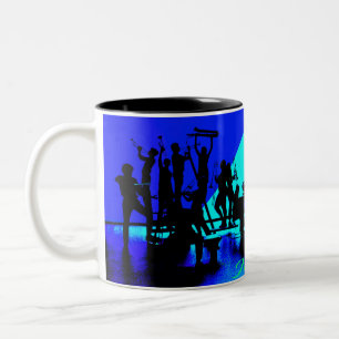 Taza Bicolor Jazz Mug