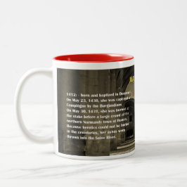Taza Bicolor Jeanne de Arc Mug