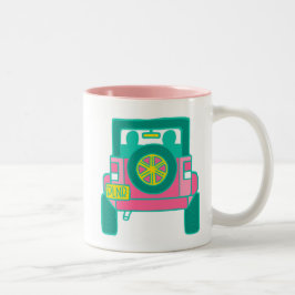 Taza Bicolor Jeep de WCP