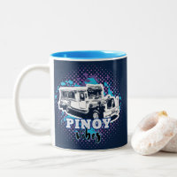 Jeepney Pinoy Vibes Blue Pink