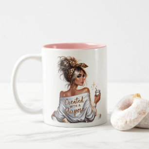 Taza Bicolor Jefa Señora