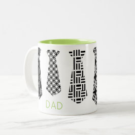 Taza Bicolor Jefe de oficina del Día del Padre del Día del Ataq