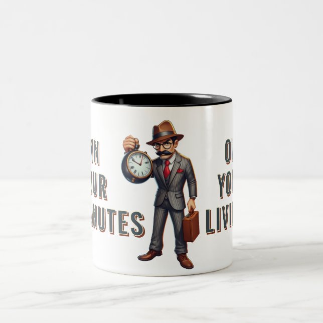 Taza Bicolor Jefe del Tiempo (Centro)