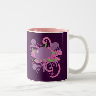 Taza Bicolor Jellyfish