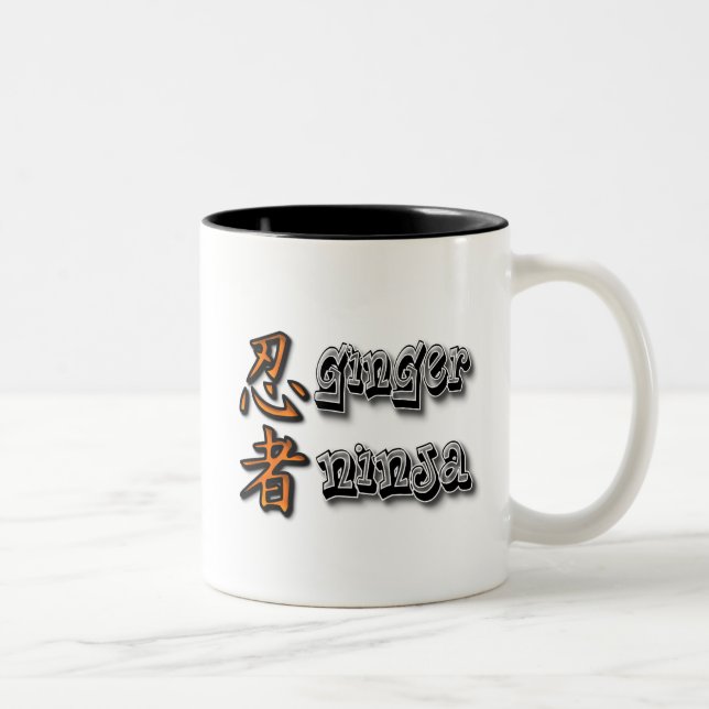 Taza Bicolor Jengibre Ninja (Derecha)