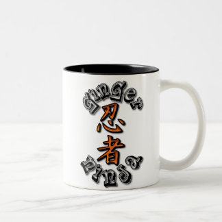 Taza Bicolor Jengibre Ninja
