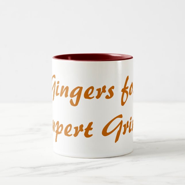 Taza Bicolor ¡Jengibres para Rupert Grint! (Centro)