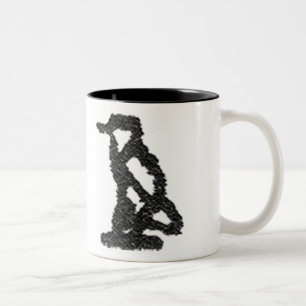 Taza Bicolor Jeroglífico (1/4)
