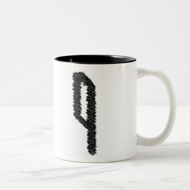 Taza Bicolor Jeroglífico (2/4) (Derecha)