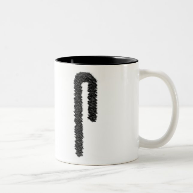 Taza Bicolor Jeroglífico (3/4) (Derecha)
