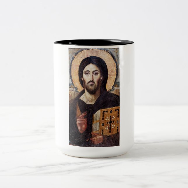 Taza Bicolor Jesucristo (Centro)