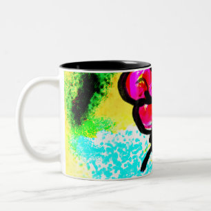 Taza Bicolor "Jesucristo es lo mismo ayer y hoy y